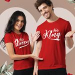 Round Neck Cotton Couple T-Shirt #CPT02