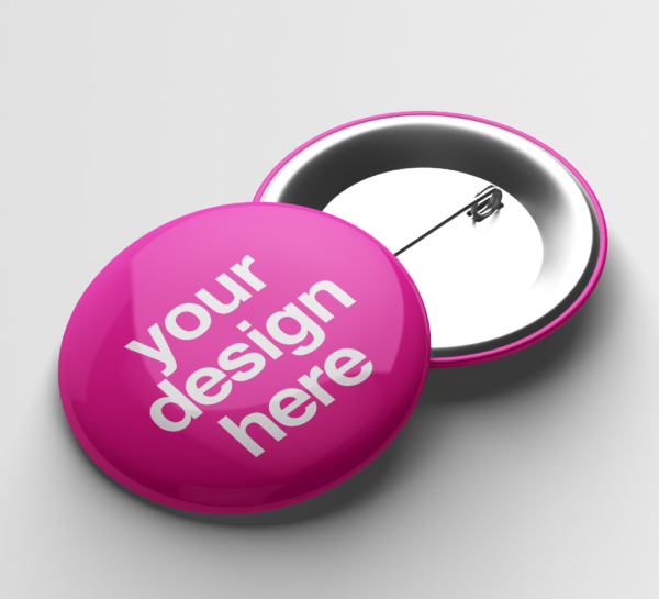 Customised Button Badge 58mm