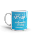 Giftinx Coffee Mug Quote - The Heart of a Father is the Masterpiece of Nature - Image 4