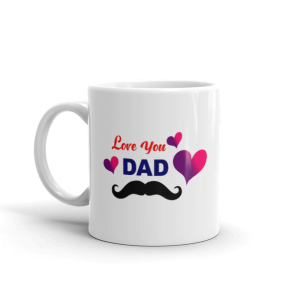 Giftinx Coffee Mug Quote - Love You DAD