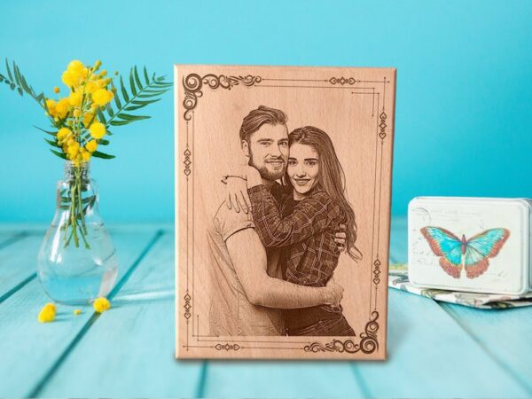 Customised Wooden Engraving 5x8inch
