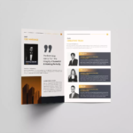 Multicolour Brochure A4 Bifold 4 Pages for Corporate, Commercial, Business, Events and Personal use - BG-BRA4-01 - Image 7