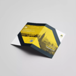 Multicolour Brochure A4 Bifold 4 Pages for Corporate, Commercial, Business, Events and Personal use - BG-BRA4-01 - Image 4