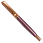 Half Copper Color Roller Ball Pen in White, Rosewood and Grey Color- For Office, College, Personal Use - BG-JA1106RPC