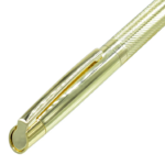 Gold Color Ball Pen in Golden Clip - For Office, College, Personal Use - BG-JA111BPGC01 - Image 3