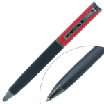 Black & Red Color Ball Pen - For Office, College, Personal Use, Corporate Gifting, Return Gift - BG-JA3006BPRD