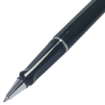 Premium Black Color Roller Ball Pen - For Office, College, Personal Use - BG-JA599-1RPBK - Image 2