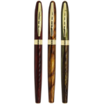 Maroon Color Roller Ball Pen with Golden Clip - For Office, College, Personal Use - BG-JA8029RPC