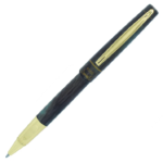 Dark Blue & Marron Color Roller Ball Pen with Golden Clip - For Office, College, Personal Use - BG-JA8050RPC - Image 3