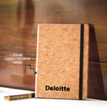 Personalized Eco-Friendly Cork A5 Size Corporate Notebook Diary - For Office Use, Personal Use, or Corporate Gifting BG-BGB107