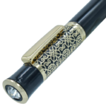 Black Color Ball Pen with Mini Cobalt Antic - For Office, College, Personal Use - BG-JABPCM00 - Image 2