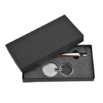 Pen and Keychain 2in1 Combo Gift Set - For Employee Joining Kit, Corporate, Client or Dealer Gifting, Promotional Freebie BG-JKSR101 - Image 4