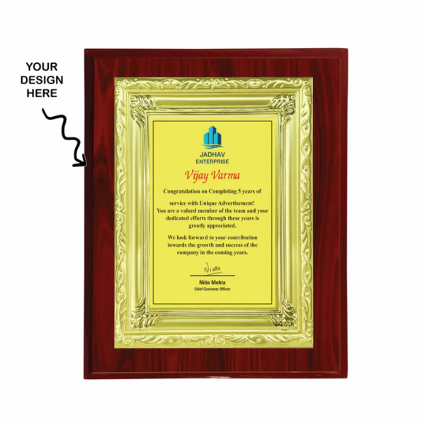 Personalized Memento - For Employee Reward and Recognition, Corporate Gifting, Award Shows, Sports Event, Competition, Students Reward - BG-MA106220