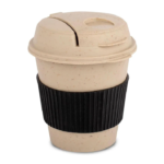 Personalized 250ml Eco-Friendly Bamboo Coffee Mug - For Corporate, Client or Dealer Gifting, Promotional Freebie BG-BGH222 - Image 4