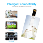 Fully Both Side Personalized Credit Card shape USB Pendrive for Promotions, Giveaway, Corporate, and Personal Gifting BG-HKCSC002 - Image 5