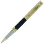 Black Color Ball Pen with Half Golden Clip - For Office, College, Personal Use - BG-JAI10BPHGGC - Image 3