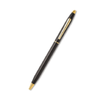 Black and Golden Metal Ball Pen - For Office, College, Personal Use, and Corporate Gifting - BG-JKMP02