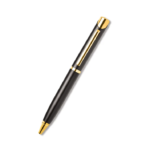 Black and Golden Metal Ball Pen - For Office, College, Personal Use, and Corporate Gifting - BG-JKMP03