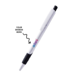 Personalized Plastic Ball Pen - For Corporate Gifting, Event or Exhibition Freebies, Promotional Item, Office Stationery BG-JKP8 - Image 2
