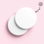 Personalized Round Coaster - For Corporate Gifting, Office or Personal Use, Bar, Hotel, or Restaurant Use - BG-TGMSGRC - Image 4