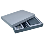 Black 3in1 Pen, Wallet, and Keychain Gift Set - For Employee Joining Kit, Corporate, Client or Dealer Gifting BG-JASET9408BK - Image 2