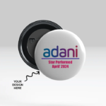 Customized Pin Badges - 58 mm Size - For Corporate Gifting, Event Freebies, Promotions, College or School Events BG-TGMDOB-58 - Image 7