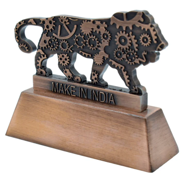 Make in India Paper Weight - For Corporate Gifting, Events Promotional Freebie - BG-JA01