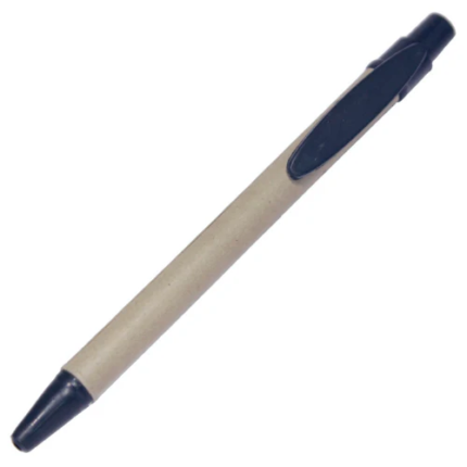 Ecofriendly Black Ball Pen - For Office, College, Personal Use - BG-JABPECO
