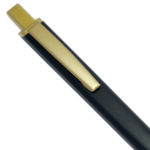Matte Gold & Black Color Ball Pen - For Office, College, Personal Use - BG-JAPVS3