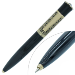 Black Color Ball Pen with Mini Cobalt Antic - For Office, College, Personal Use - BG-JABPCM00