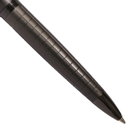 Black Gun Metal Ball Pen - For Office, College, Personal Use - BG-JA515BPGM
