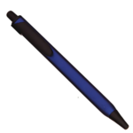 Blue & Black Ball Pen - For Office, College, Personal Use - BG-JABPTEBL