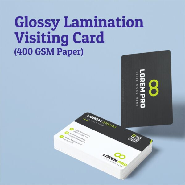 Glossy Lamination Visiting Card - BC01
