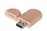 Personalized Wooden Oval Shape USB Pendrive for Promotions, Giveaway, Corporate, and Personal Gifting BG-HKCSW707 - Image 2