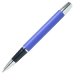 Royal Blue Color Roller Ball Pen with Silver Clip - For Office, College, Personal Use - BG-JAZERPBLSC - Image 3