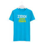 Round Neck T-Shirt “ZIDDI HOON MAIN” – BG-RN48 - Image 8