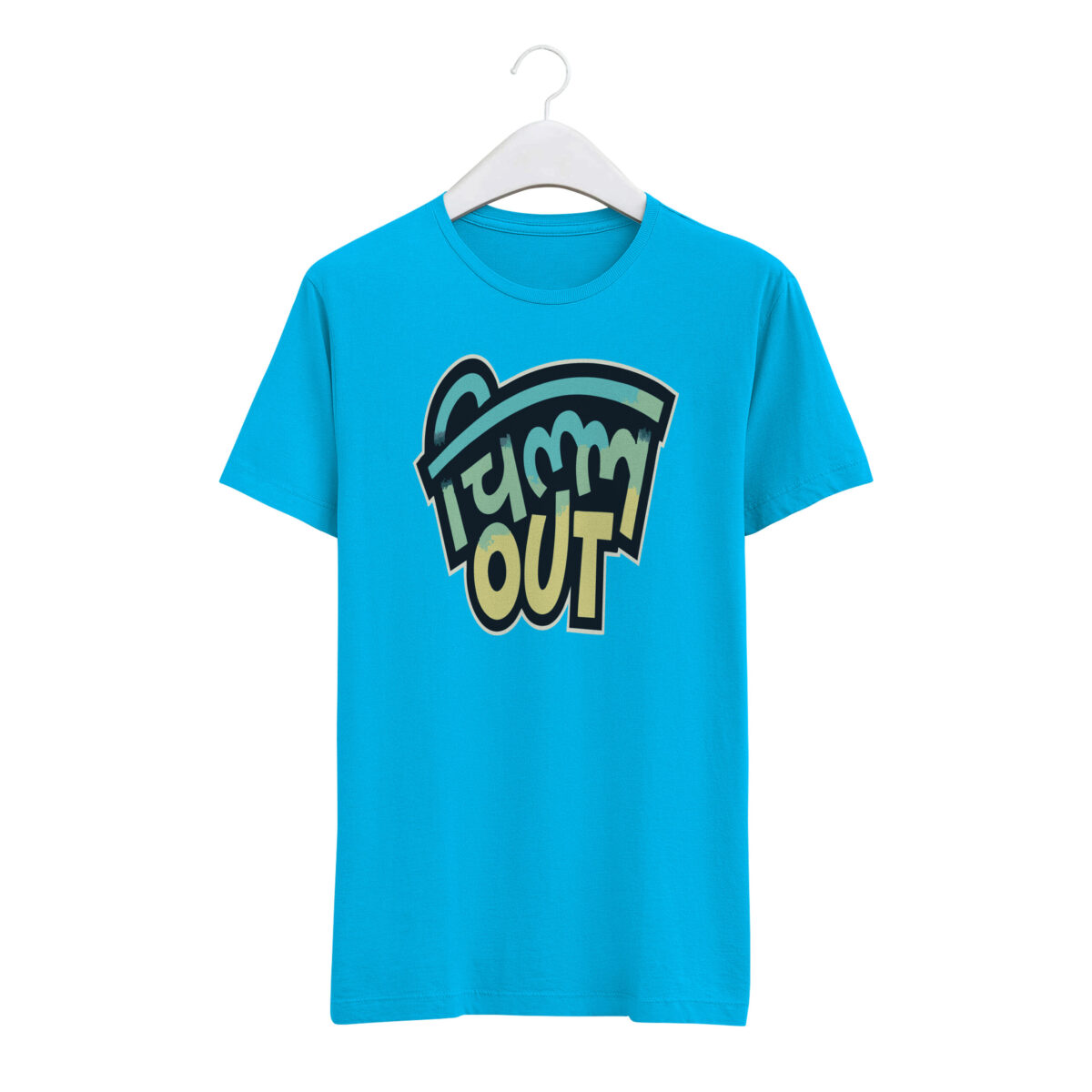 Round Neck T-Shirt “CHILL OUT” – BG-RN26 - Image 7