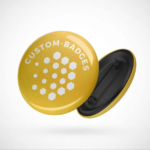 Customized Pin Badges - 44 mm Size - For Corporate Gifting, Event Freebies, Promotions, College or School Events BG-TGMDOB