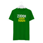 Round Neck T-Shirt “ZIDDI HOON MAIN” – BG-RN48