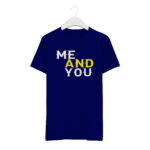 Round Neck T-Shirt “ME AND YOU” – BG-RN68 - Image 5