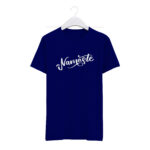 Round Neck T-Shirt “NAMASTE” – BG-RN78 - Image 5