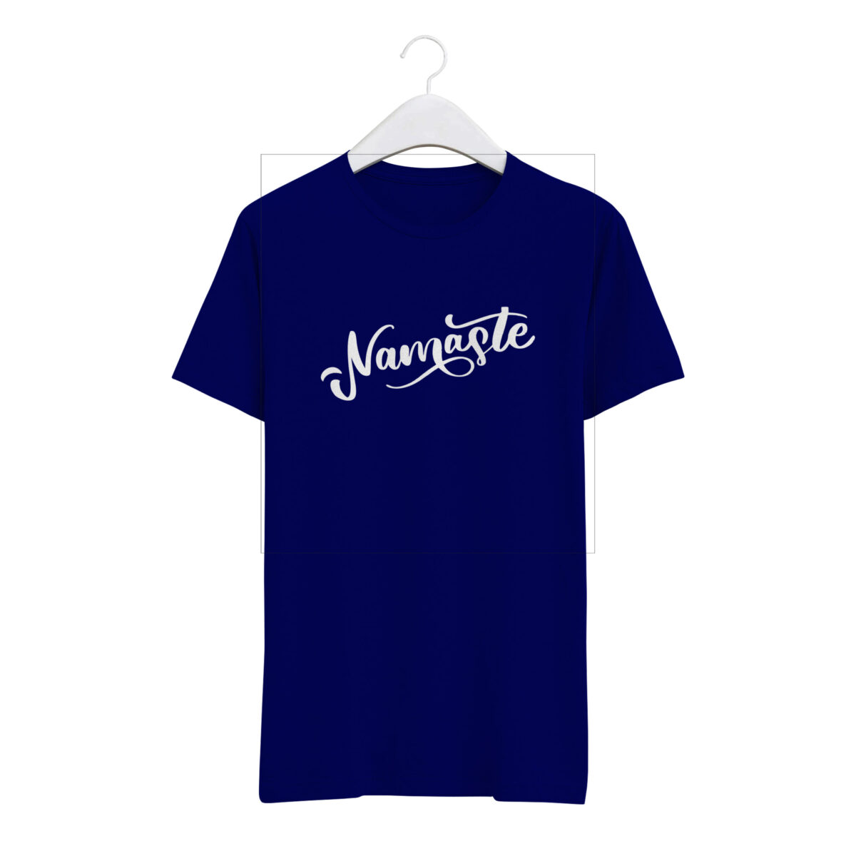 Round Neck T-Shirt “NAMASTE” – BG-RN78 - Image 5