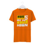 Round Neck T-Shirt “BAS 5 MIN ME AA RAHA HAUN” – BG-RN51 - Image 6