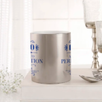 Personalized Metallic Ceramic Mug - Silver - for corporates, Events and personal use - BG-MSM02 - Image 2