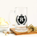Classic Clear Beer Mug - Personalized - BG-BM0011 - Image 3