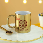 Personalized Golden Ceremic Mug - for corporates, events and personal use - BG-GCM004