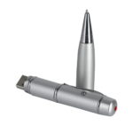 Personalized Laser Engraved Silver Pen Shape Pendrive USB for Promotions, Giveaway, Corporate, and Personal Gifting BG-PD02PEN - Image 4