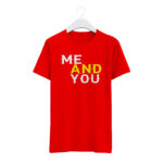 Round Neck T-Shirt “ME AND YOU” – BG-RN68 - Image 3