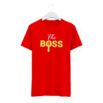 Round Neck T-Shirt “THE BOSS” – BG-RN74 - Image 3