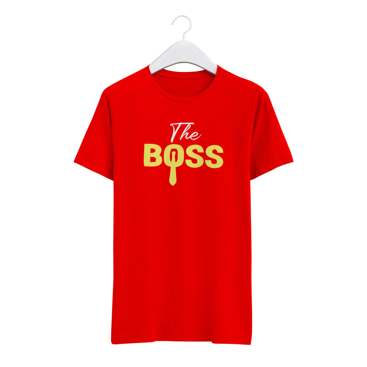 Round Neck T-Shirt “THE BOSS” – BG-RN74 - Image 3